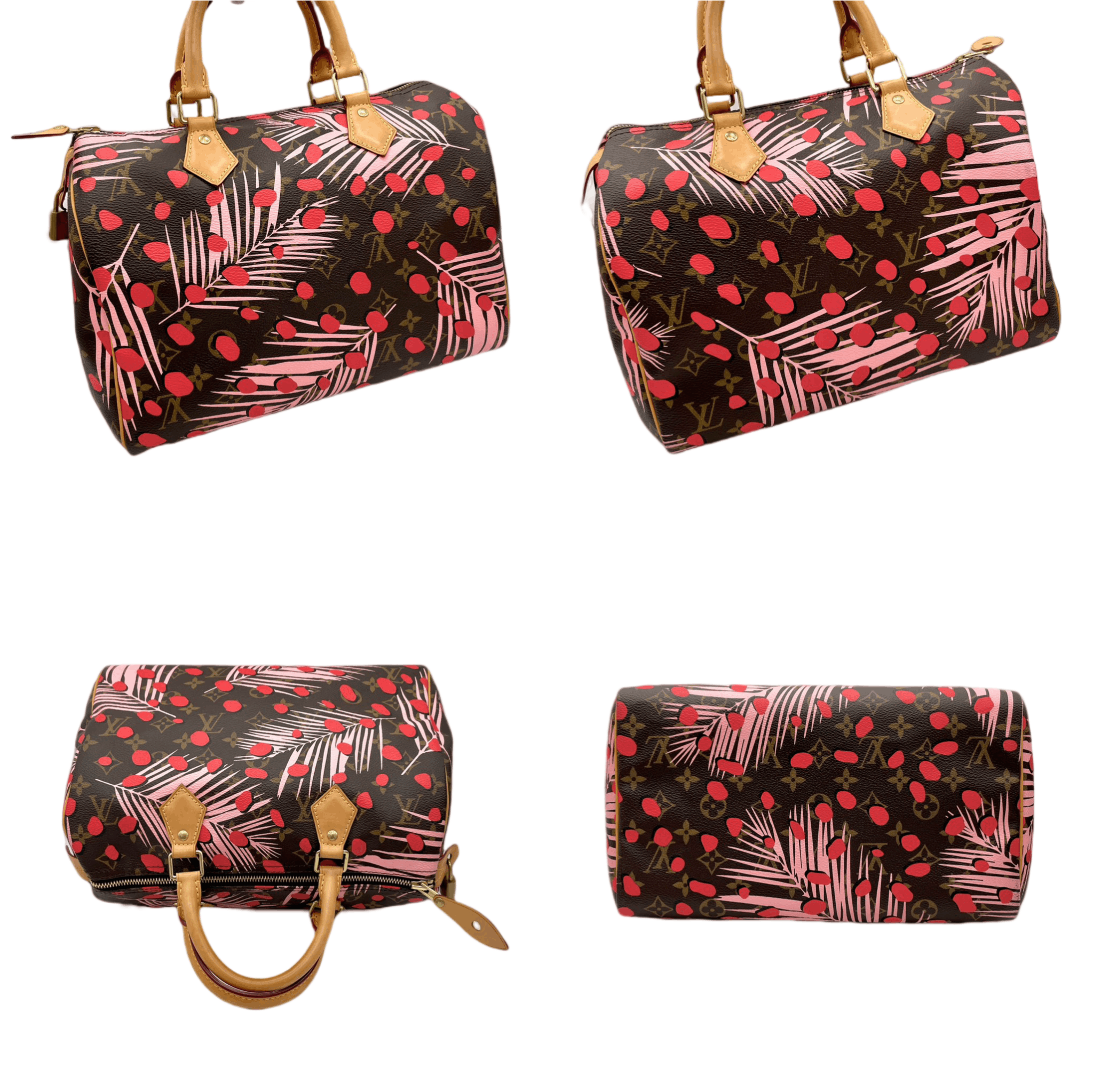 Louis Vuitton Louis Vuitton Monogram Jungle Dot Speedy 30 Handbag Size ONE SIZE - 7 Thumbnail