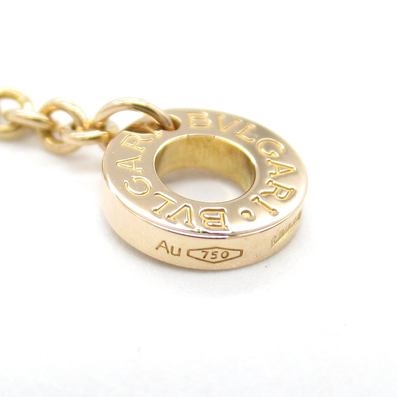 Bvlgari Bvlgari B Zero One Necklace K18Pg (Pink Gold) Ceramic White Size ONE SIZE - 6 Thumbnail