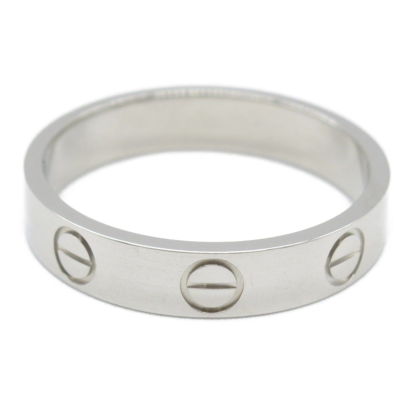 Cartier Cartier Mini Love Ring Pt950 Platinum Silver Size ONE SIZE - 2 Thumbnail