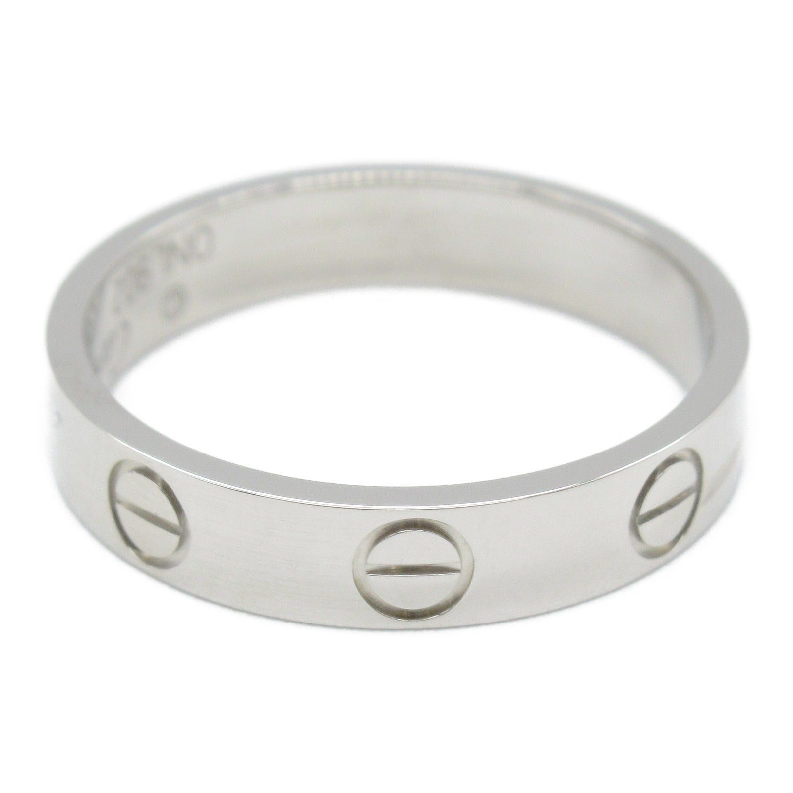 Cartier Cartier Mini Love Ring Pt950 Platinum Silver Size ONE SIZE - 3 Thumbnail