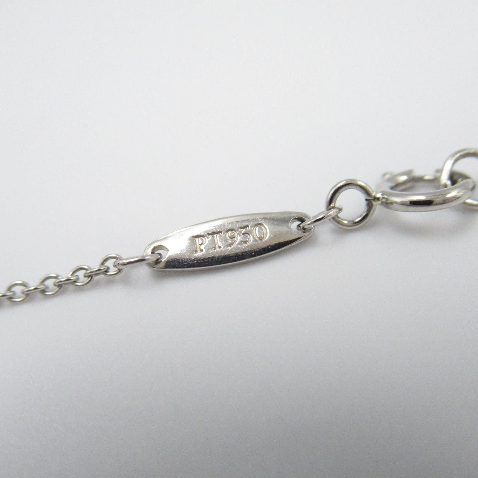 Tiffany & Co. Tiffany Co By The Yard Necklace 11P Diamond Pt950 Platinum Clear Size ONE SIZE - 5 Thumbnail