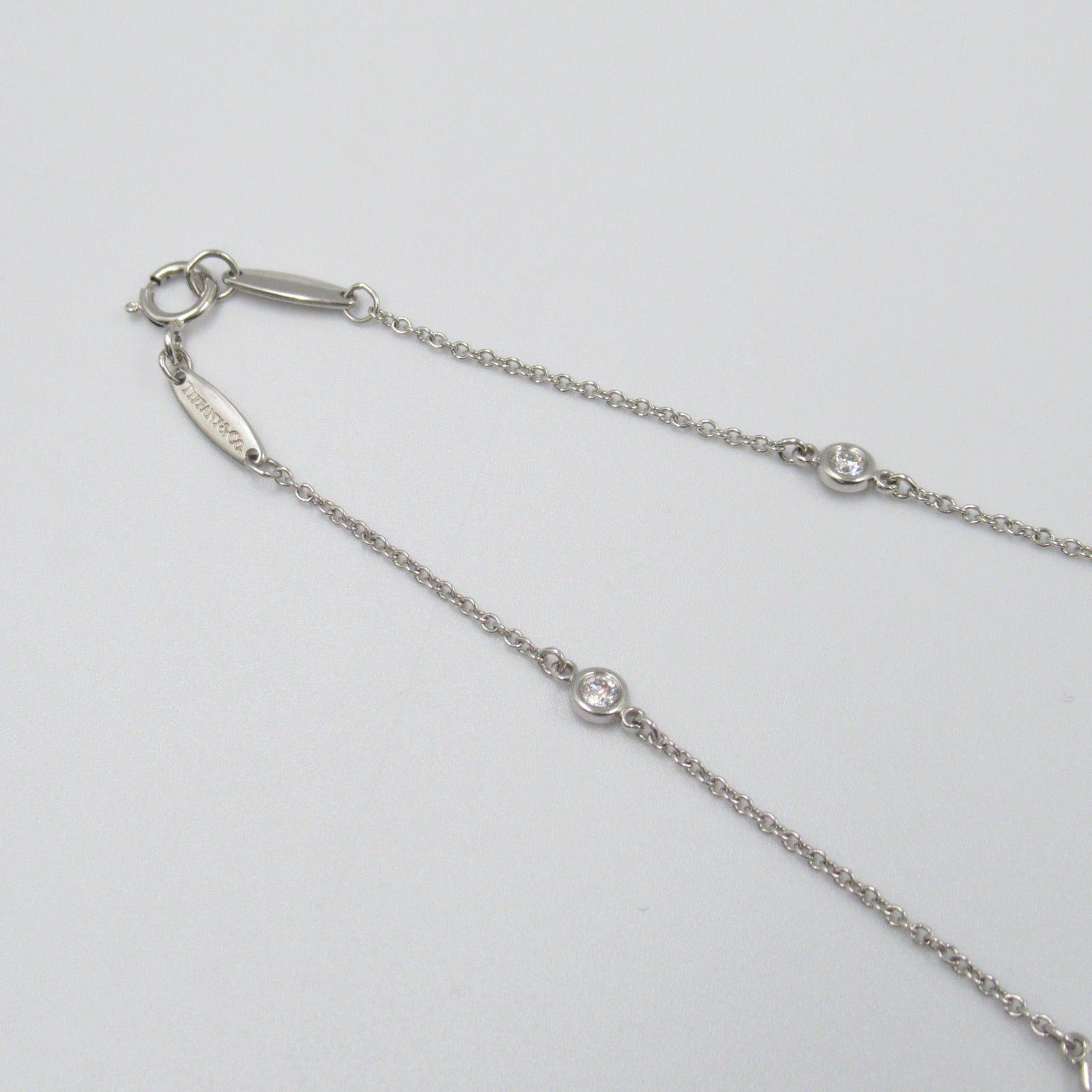 Tiffany & Co. Tiffany Co By The Yard Necklace 11P Diamond Pt950 Platinum Clear Size ONE SIZE - 6 Thumbnail
