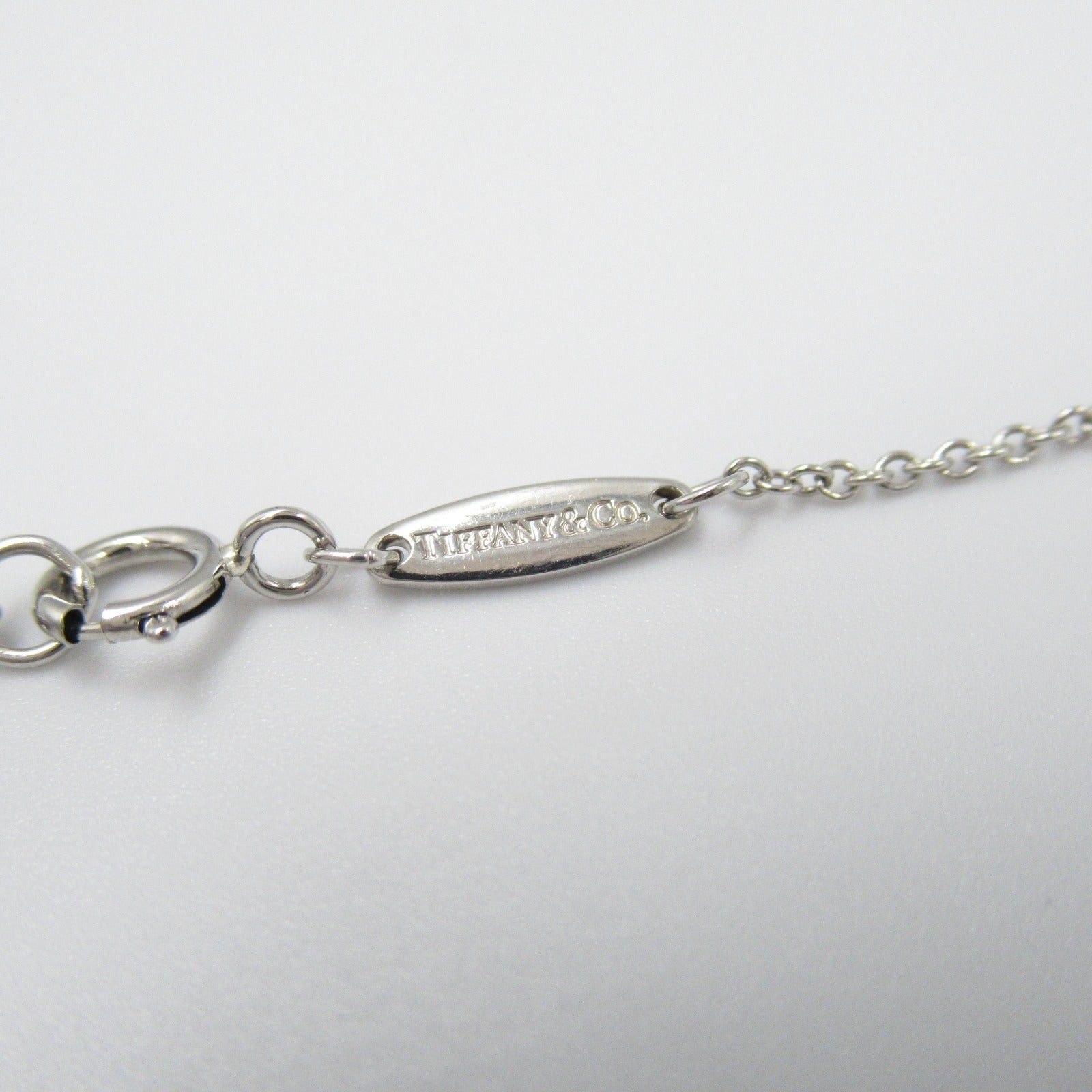 Tiffany & Co. Tiffany Co By The Yard Necklace 11P Diamond Pt950 Platinum Clear Size ONE SIZE - 4 Thumbnail