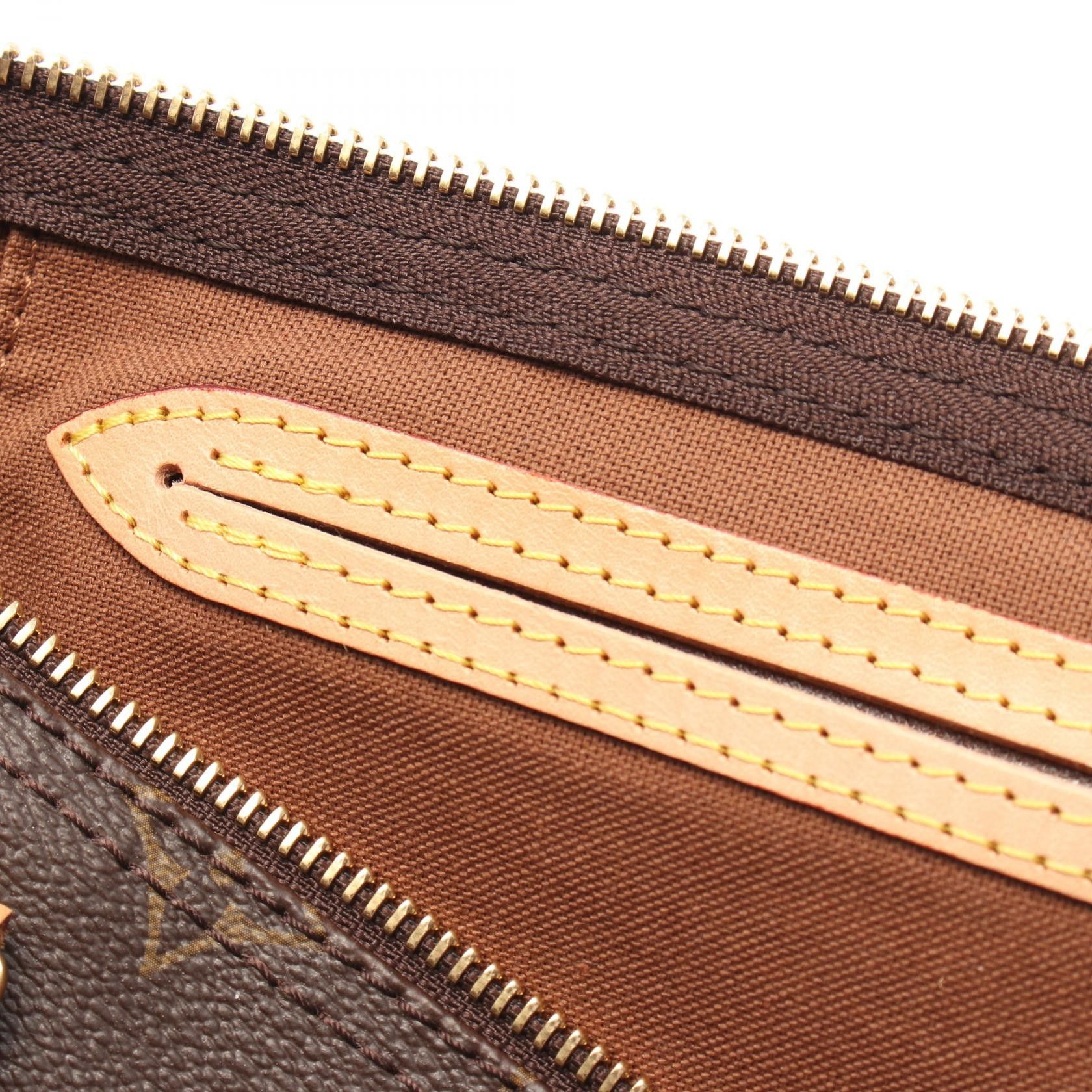 Louis Vuitton Louis Vuitton Speedy 35 Monogram Handbag Leather Brown Size ONE SIZE - 9 Thumbnail
