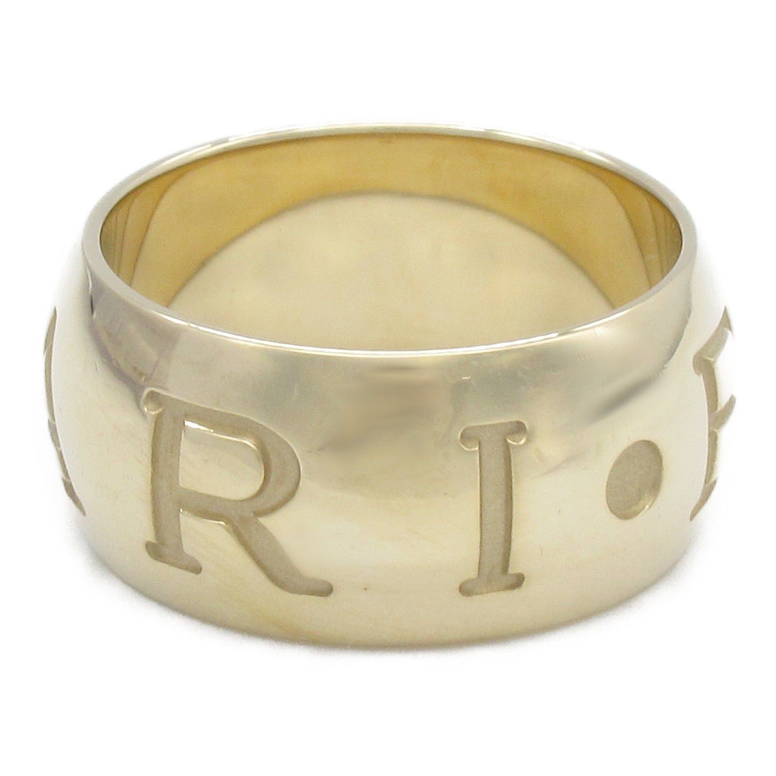 Bvlgari Bvlgari Monologo Ring K18 (Yellow Gold) Gold Size ONE SIZE - 3 Thumbnail
