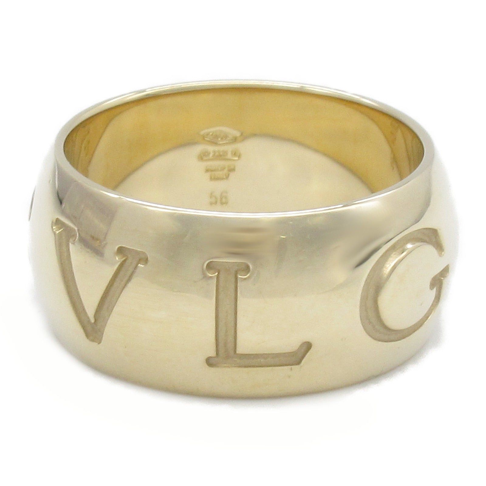 Bvlgari Bvlgari Monologo Ring K18 (Yellow Gold) Gold Size ONE SIZE - 2 Thumbnail