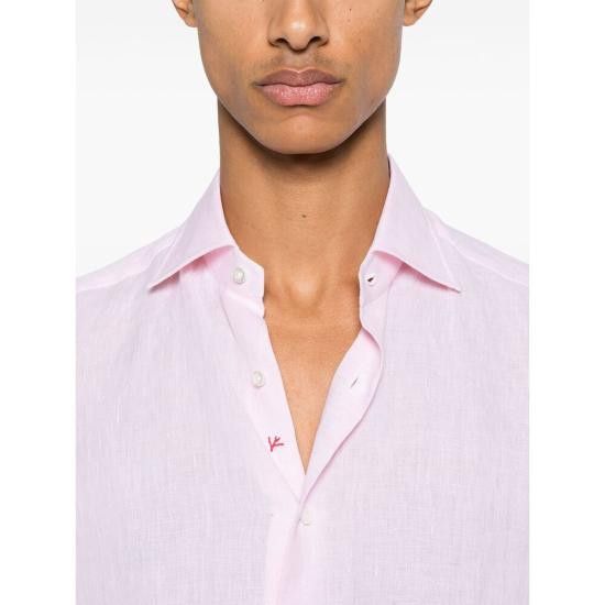 Isaia ISAIA Men Long Tops C9769 MC10TC 14 PINK Size US M / EU 48-50 / 2 - 4 Thumbnail
