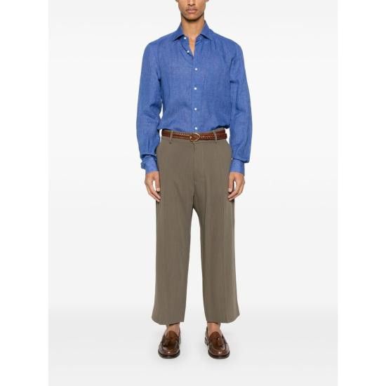 Isaia ISAIA Men Long Tops C5310 MC10TC 04 BLUE Size US M / EU 48-50 / 2 - 2 Thumbnail