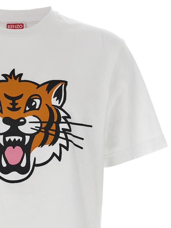 Kenzo KENZO Men T-Shirts FF55TS5334SG 02 White Size US L / EU 52-54 / 3 - 3 Thumbnail