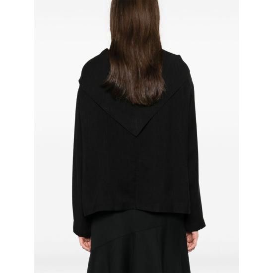 Studio Nicholson STUDIO NICHOLSON Women Blouses SNW 1599 BUTE BLACK Size S / US 4 / IT 40 - 2 Thumbnail