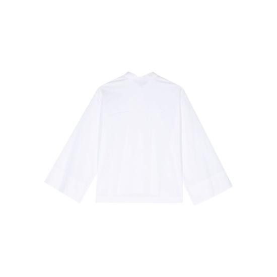 Mazzarelli MAZZARELLI Women Shirts B45 1B KELLY WHITE Size L / US 10 / IT 46 - 2 Thumbnail