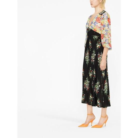 RIXO RIXO Women Dresses KAILA LEOBR BLACK Size S / US 4 / IT 40 - 3 Thumbnail