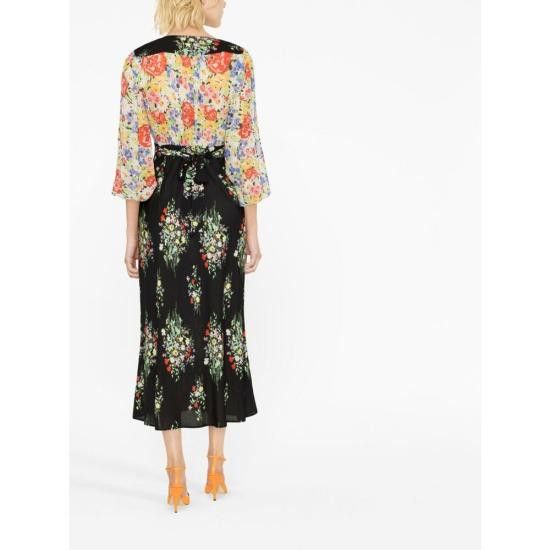 RIXO RIXO Women Dresses KAILA LEOBR BLACK Size S / US 4 / IT 40 - 2 Thumbnail
