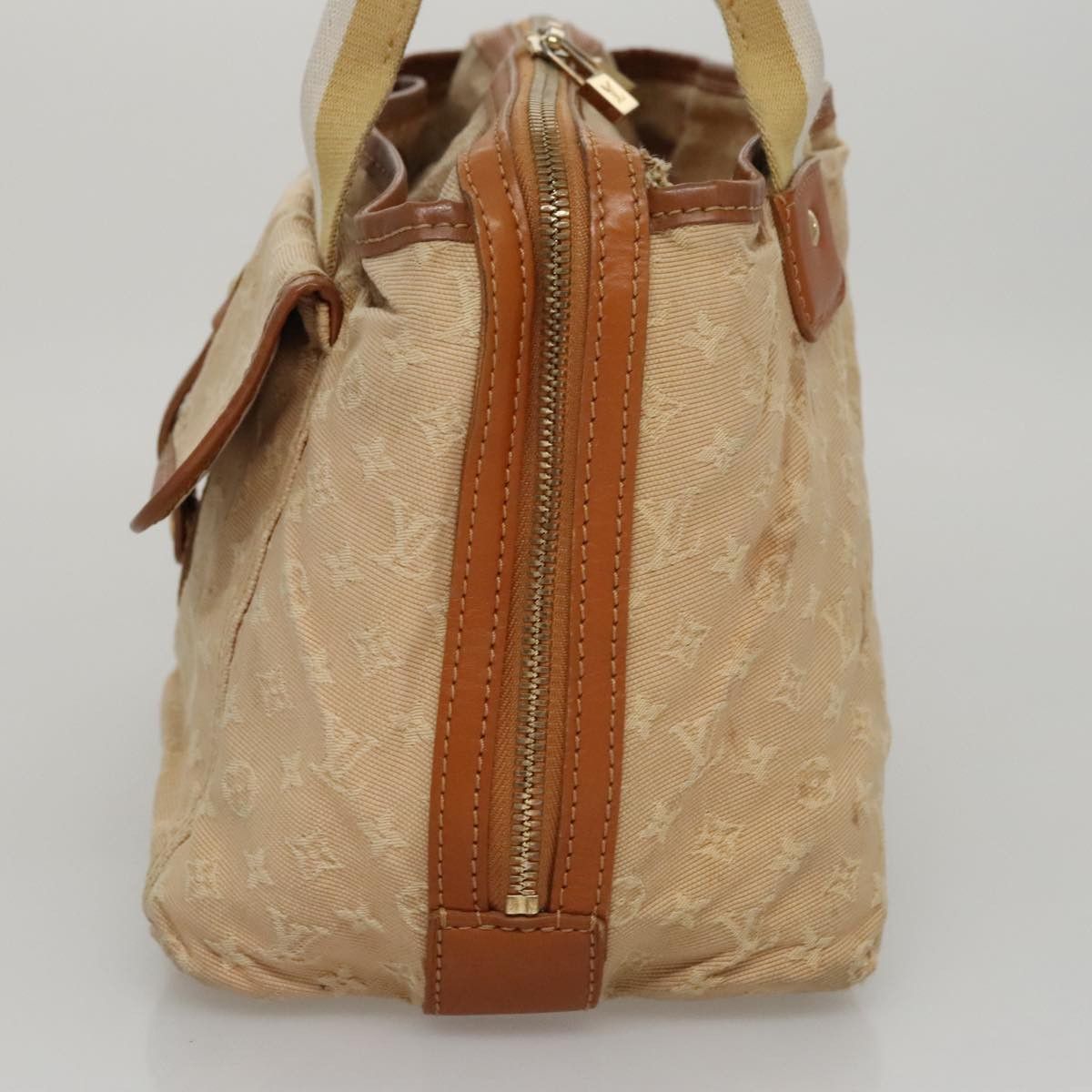 LOUIS VUITTON Monogram Mini Sac Marie Kate Tote Bag Beige M92505