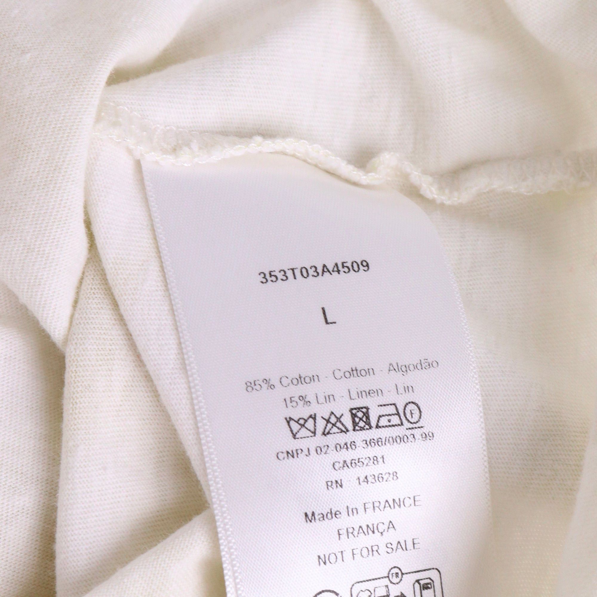 Dior DIOR - Mumbai Dior T-shirt in tie and die cotton (L) Size L / US 10 / IT 46 - 4 Thumbnail