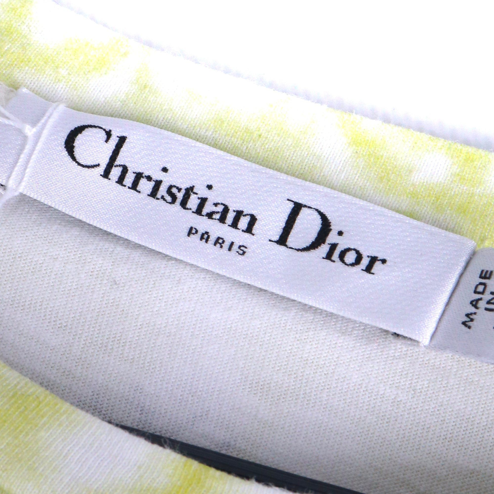 Dior DIOR - Mumbai Dior T-shirt in tie and die cotton (L) Size L / US 10 / IT 46 - 3 Thumbnail