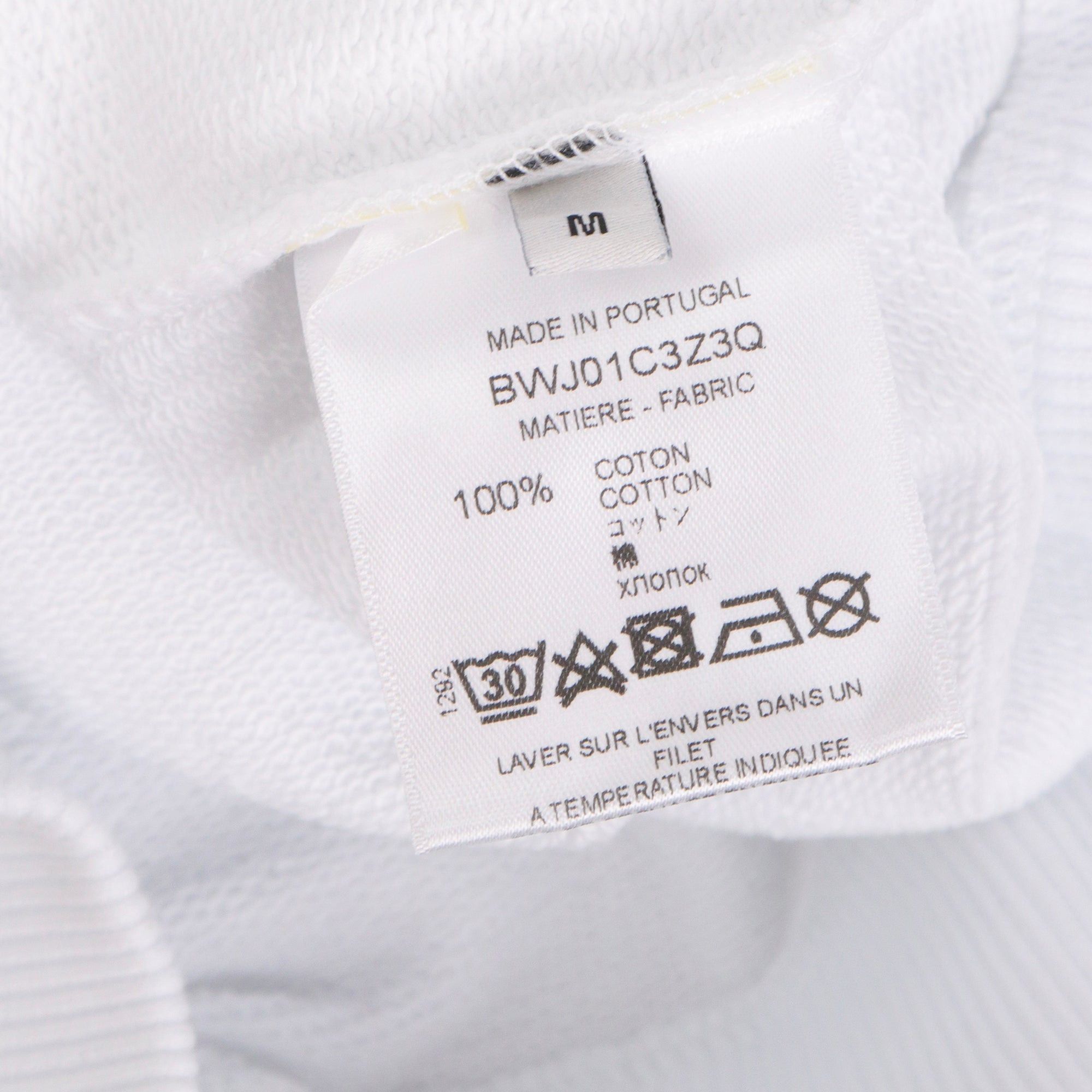 Givenchy GIVENCHY - Givenchy Signature hooded sweatshirt in white cotton (M) Size M / US 6-8 / IT 42-44 - 4 Thumbnail