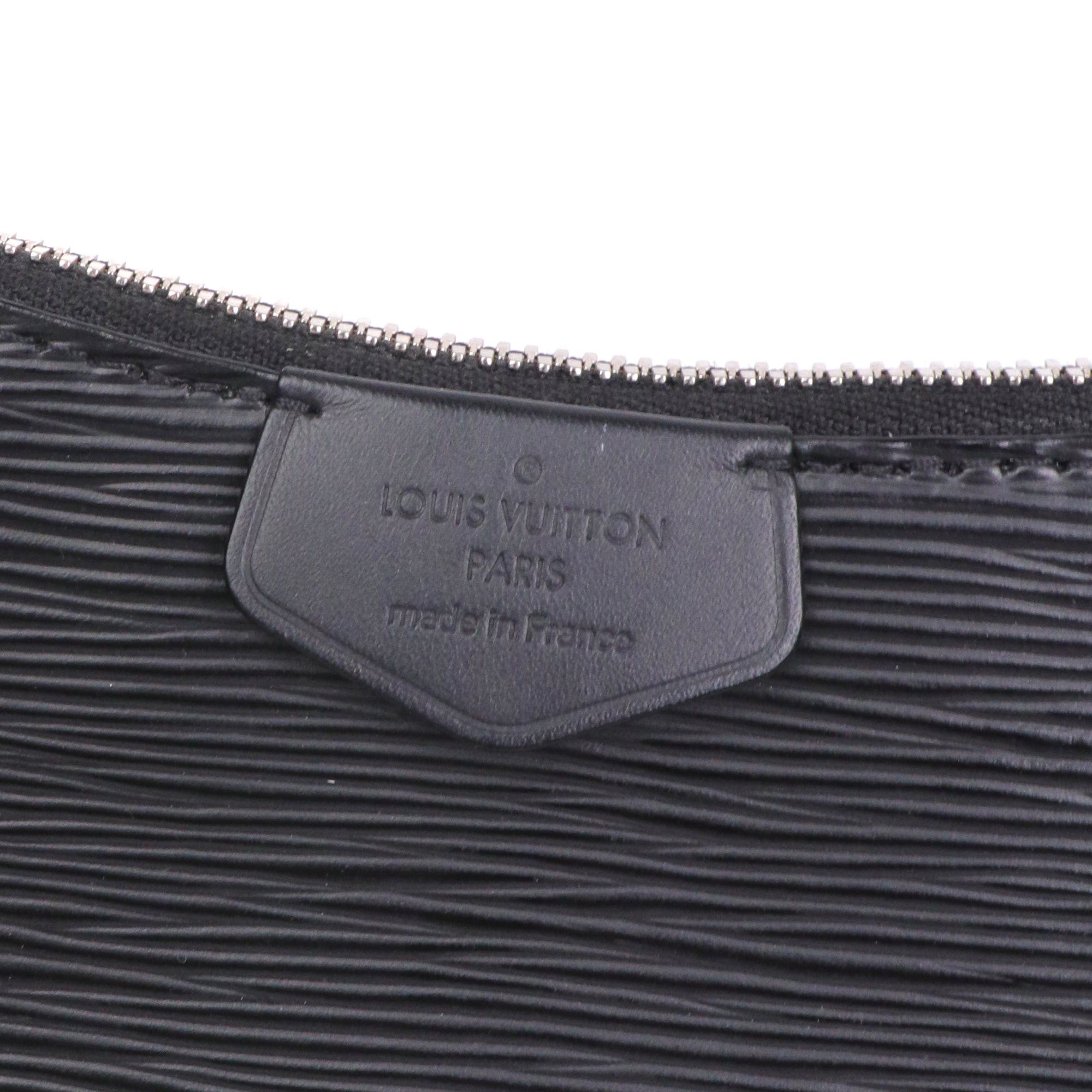 Louis Vuitton LOUIS VUITTON - Louis Vuitton Easy Pouch On Strap shoulder bag in black epi leather Size ONE SIZE - 5 Thumbnail