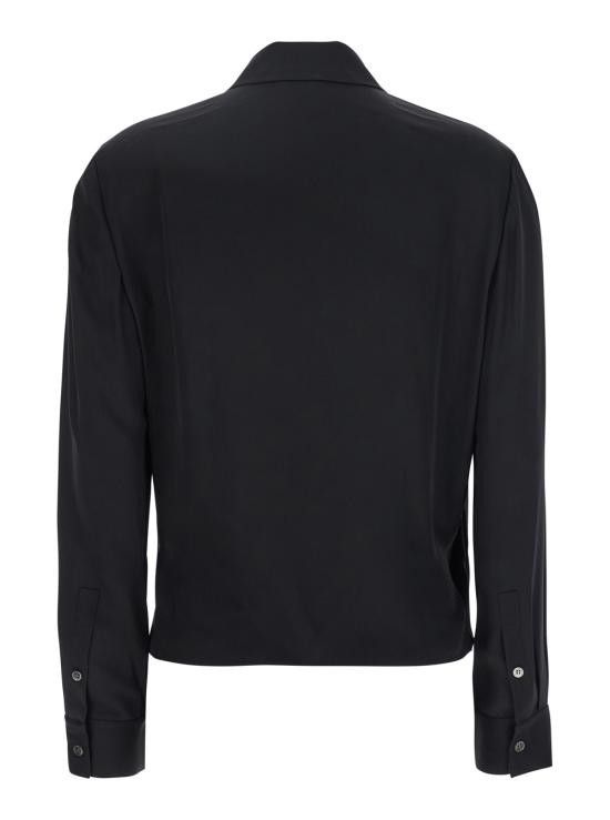 Theory THEORY Women Shirts O1102503001 Black Size M / US 6-8 / IT 42-44 - 2 Thumbnail