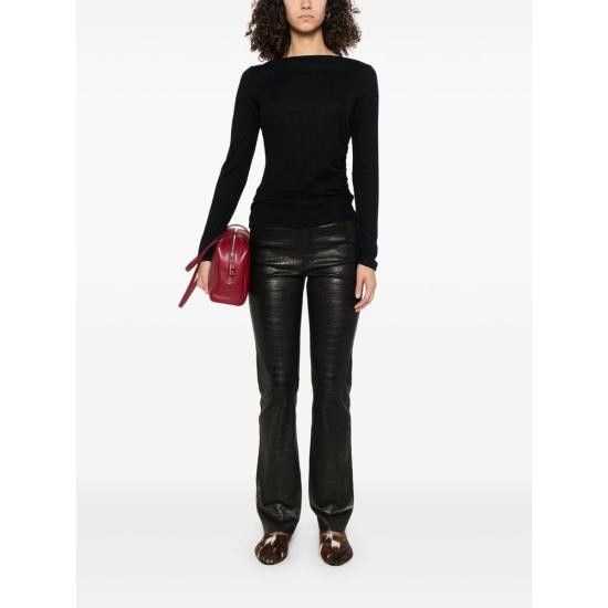 Max Mara MAX MARA Women Jackets NOVELLA 165 002 BLACK Size L / US 10 / IT 46 - 4 Thumbnail