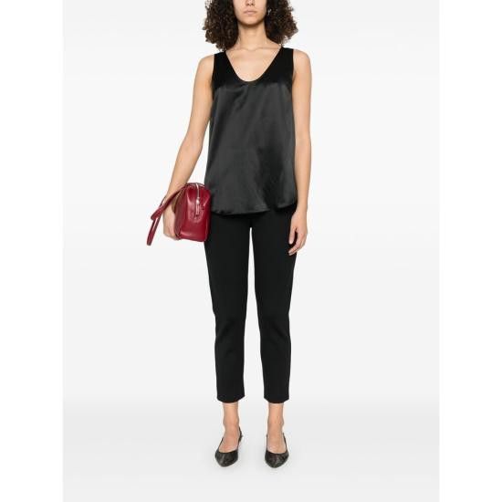 Max Mara MAX MARA Women Tops FILLY 133 005 BLACK Size XS / US 0-2 / IT 36-38 - 4 Thumbnail