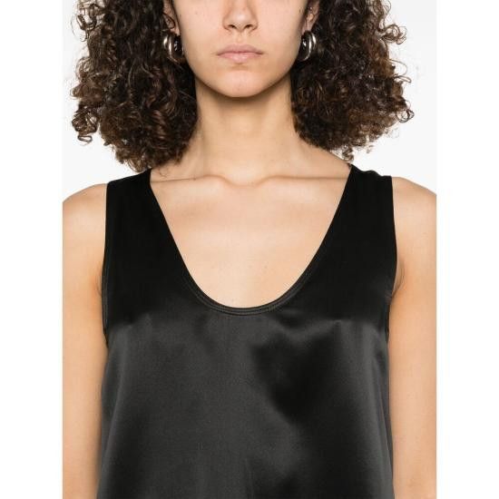 Max Mara MAX MARA Women Tops FILLY 133 005 BLACK Size S / US 4 / IT 40 - 2 Thumbnail
