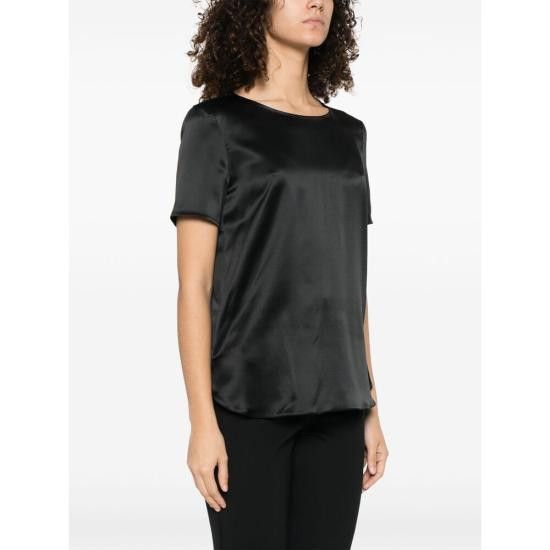 Max Mara MAX MARA Women Blouses DIDA 133 005 BLACK Size M / US 6-8 / IT 42-44 - 2 Thumbnail