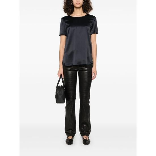 Max Mara MAX MARA Women Blouses DIDA 133 003 BLACK Size XS / US 0-2 / IT 36-38 - 5 Thumbnail