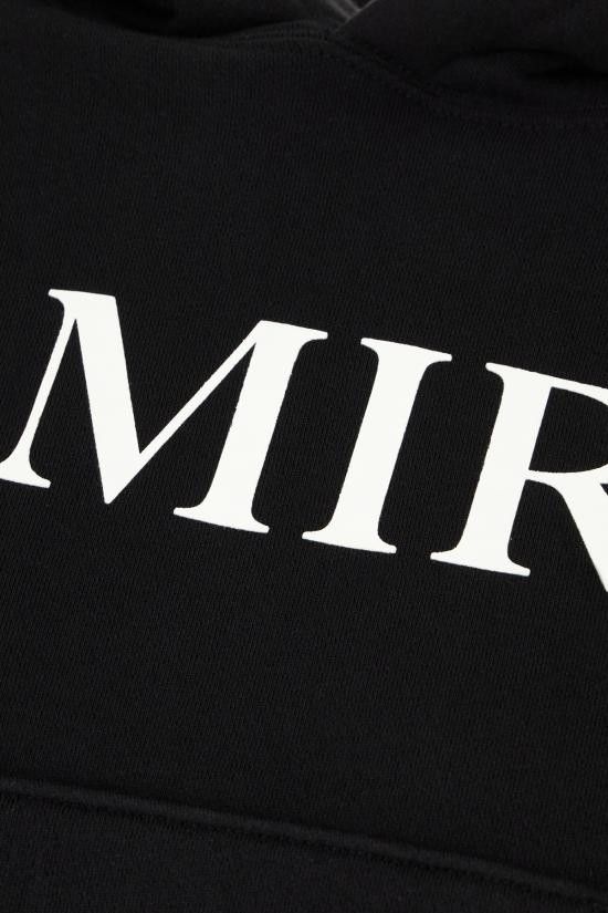 Amiri AMIRI Women Hoodies AWJYHD1019 001 BLACK Size S / US 4 / IT 40 - 3 Thumbnail