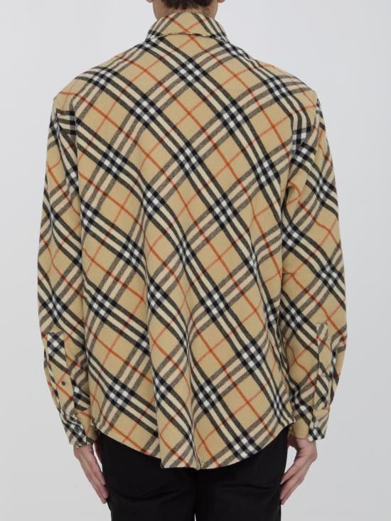 Burberry BURBERRY Men Long Tops 8091908 BEIGE Size US L / EU 52-54 / 3 - 4 Thumbnail