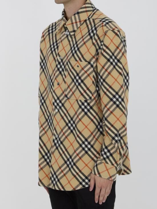 Burberry BURBERRY Men Long Tops 8091908 BEIGE Size US M / EU 48-50 / 2 - 2 Thumbnail