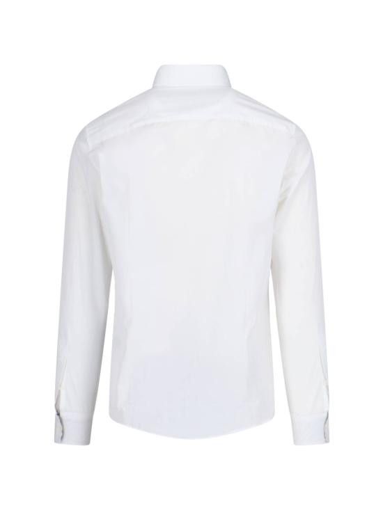 Burberry BURBERRY Men Long Tops 8103938 A1464 White Size US S / EU 44-46 / 1 - 2 Thumbnail