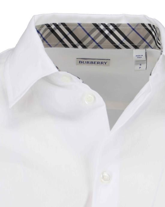 Burberry BURBERRY Men Long Tops 8103938 A1464 White Size US S / EU 44-46 / 1 - 4 Thumbnail