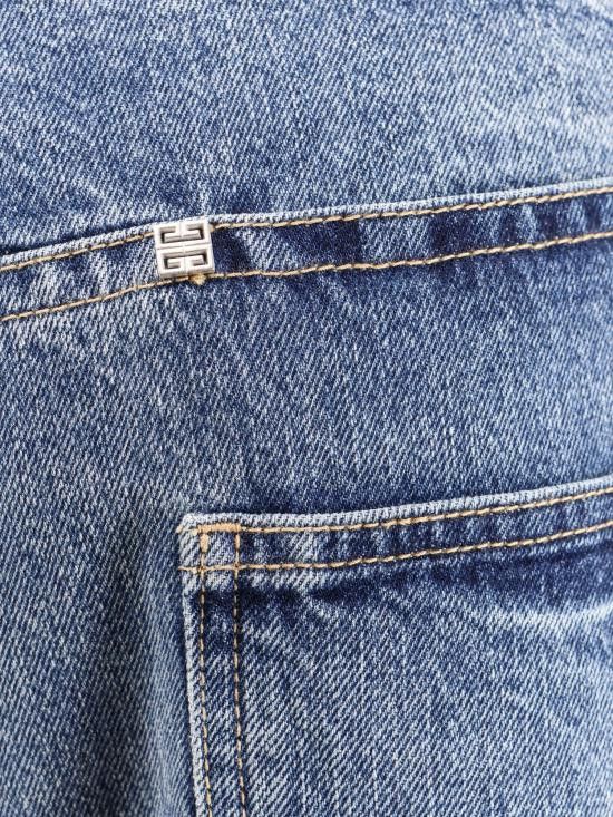 Givenchy GIVENCHY Men Denim Pants BM51E35Y99 415 Blue Size US 28 / EU 44 - 3 Thumbnail