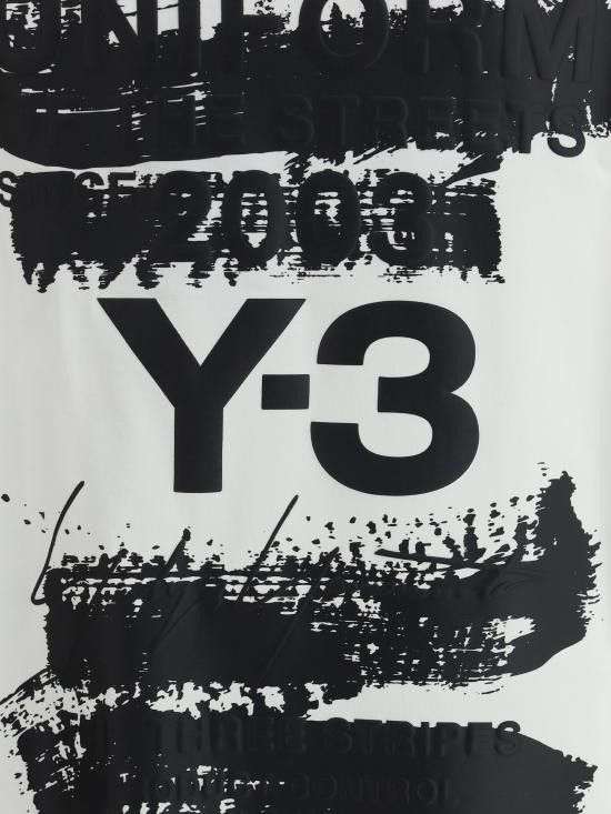 Y-3 Y-3 Men T-Shirts JM3234 WHITE Size US XL / EU 56 / 4 - 3 Thumbnail