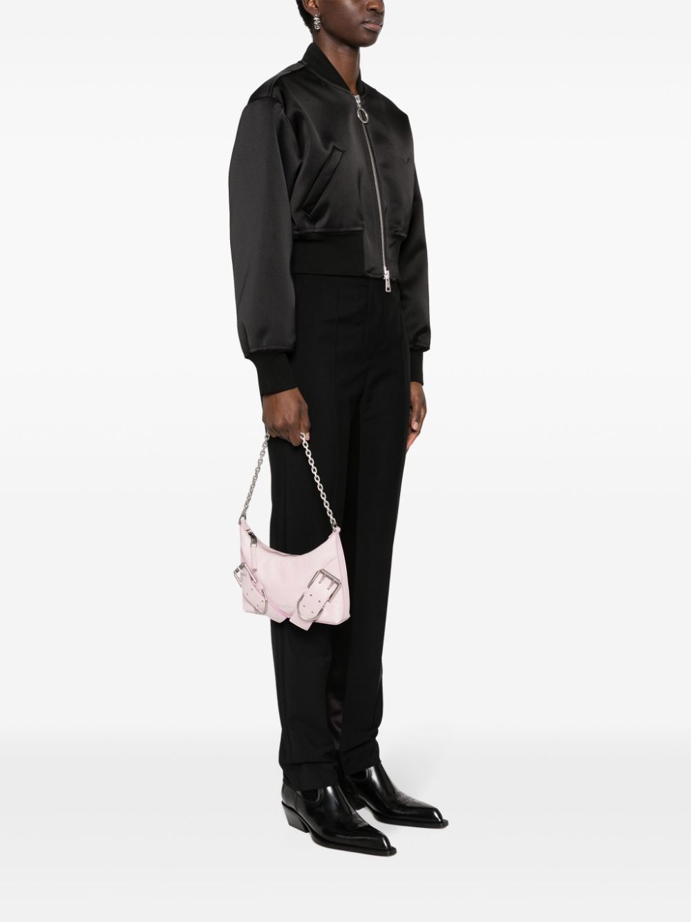 Givenchy VOYOU LEATHER SHOULDER BAG Size ONE SIZE - 4 Thumbnail