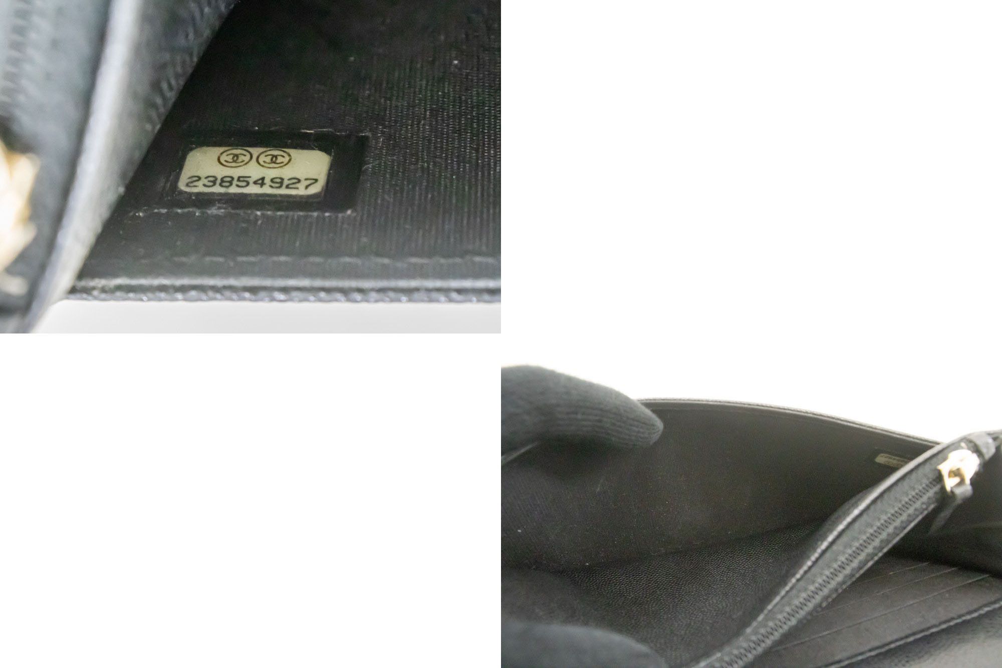Chanel Black Leather Shoulder Bag (Pre-Owned) Size ONE SIZE - 9 Thumbnail