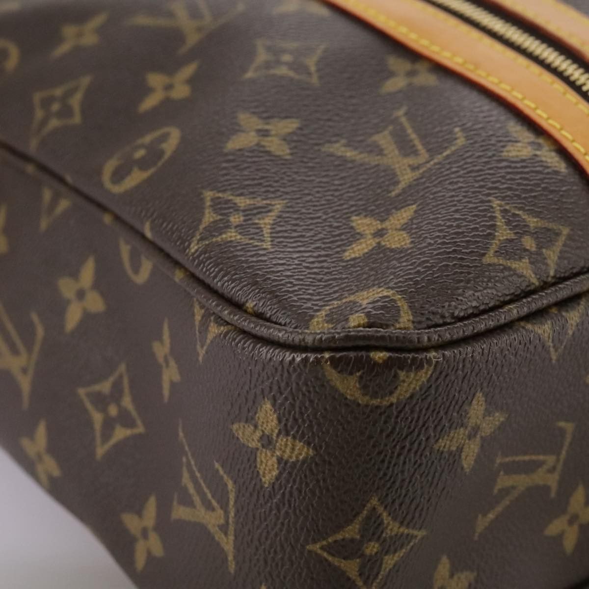 Louis Vuitton Brown Canvas Handbag (Pre-Owned) Size ONE SIZE - 6 Thumbnail