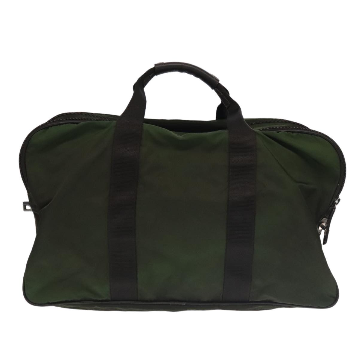 Prada Tessuto Khaki Synthetic Travel Bag (Pre-Owned) Size ONE SIZE - 2 Thumbnail