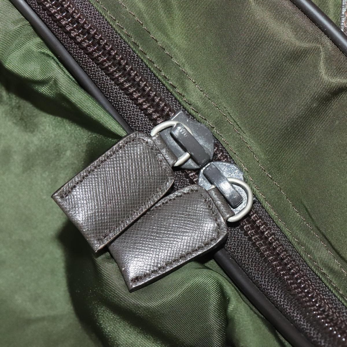 Prada Tessuto Khaki Synthetic Travel Bag (Pre-Owned) Size ONE SIZE - 12 Thumbnail