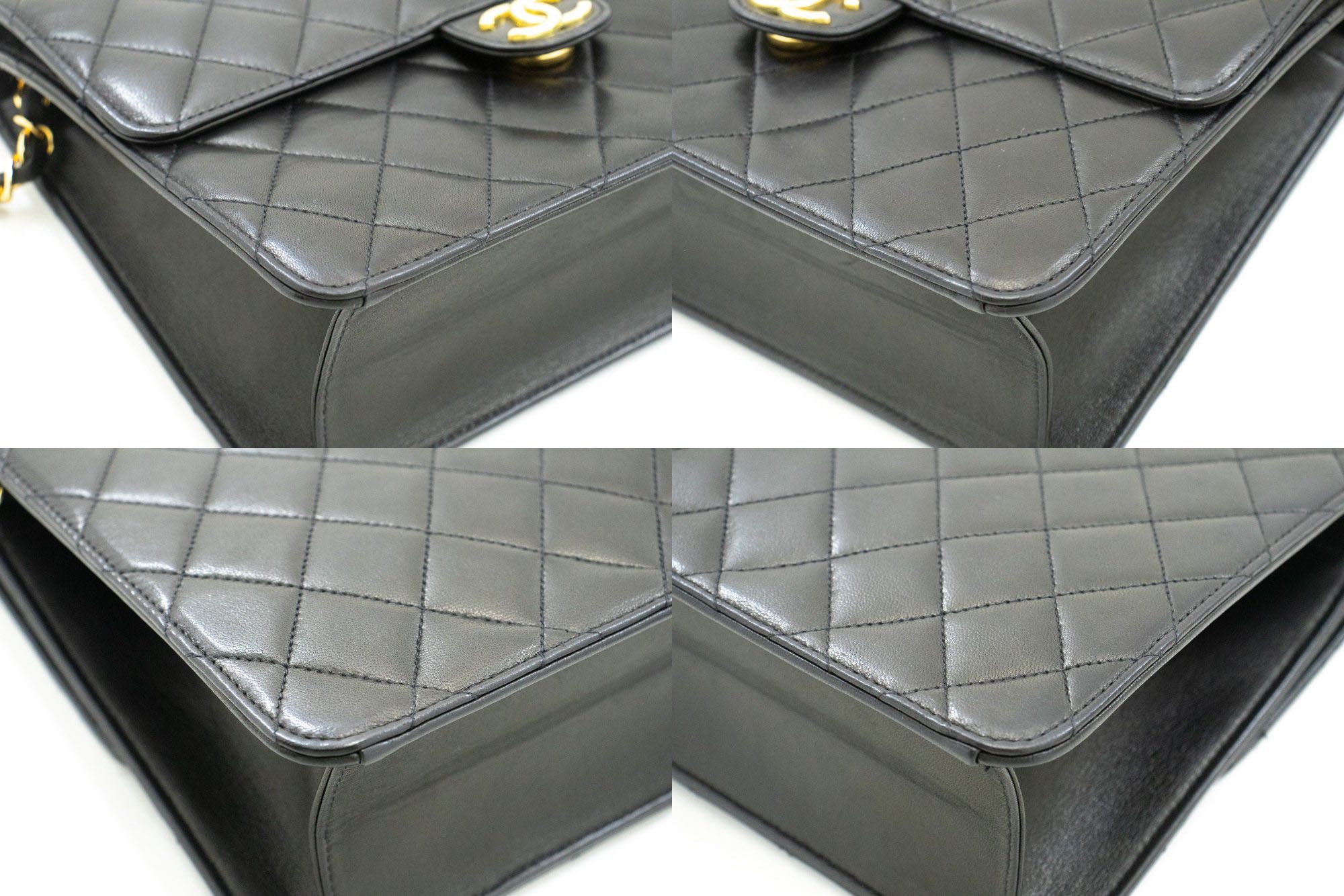Chanel Black Leather Shoulder Bag (Pre-Owned) Size ONE SIZE - 5 Thumbnail