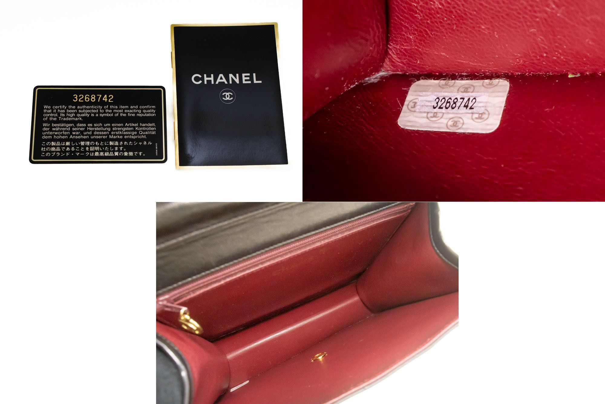 Chanel Black Leather Shoulder Bag (Pre-Owned) Size ONE SIZE - 9 Thumbnail