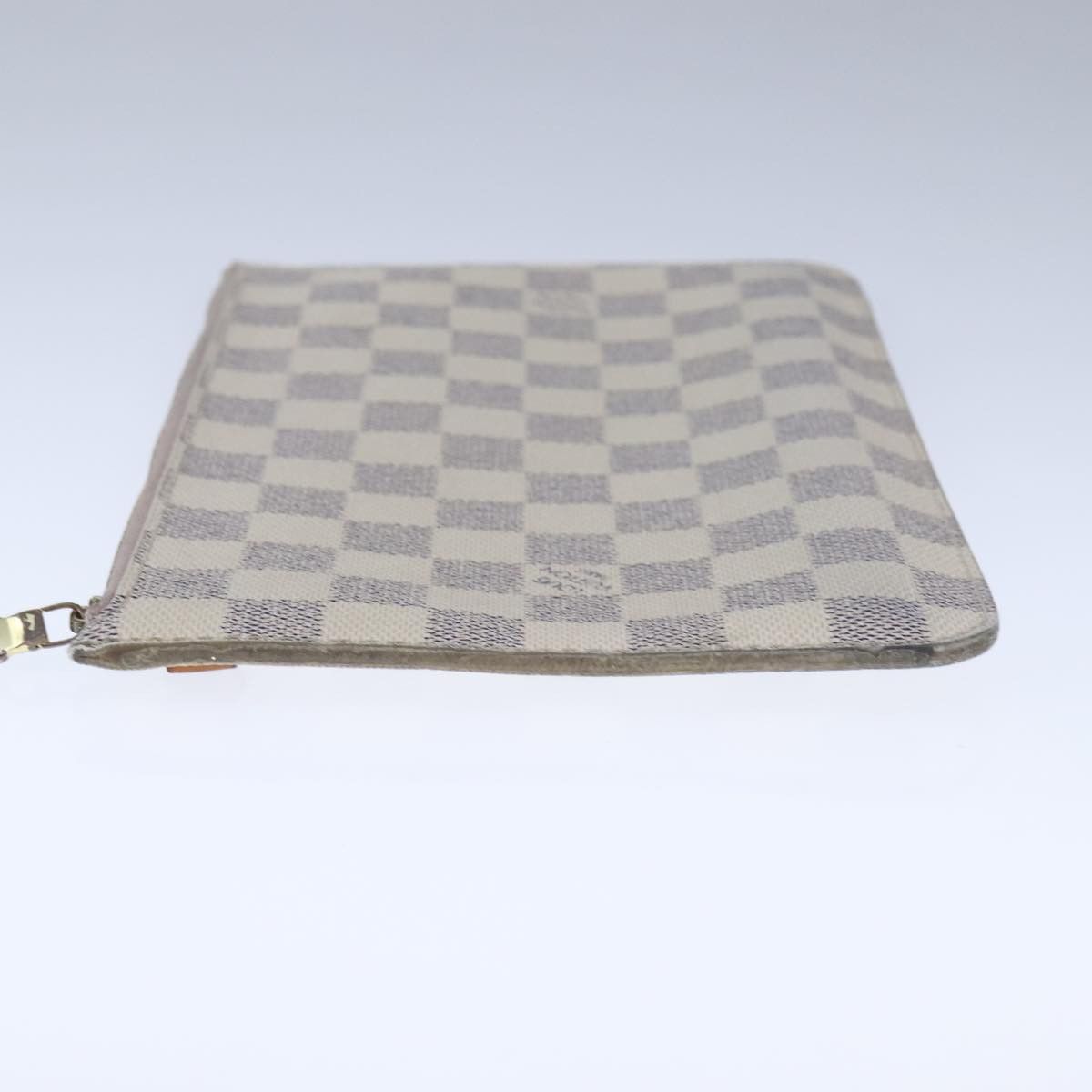 Louis Vuitton Neverfull Pouch White Canvas Clutch Bag (Pre-Owned) Size ONE SIZE - 3 Thumbnail