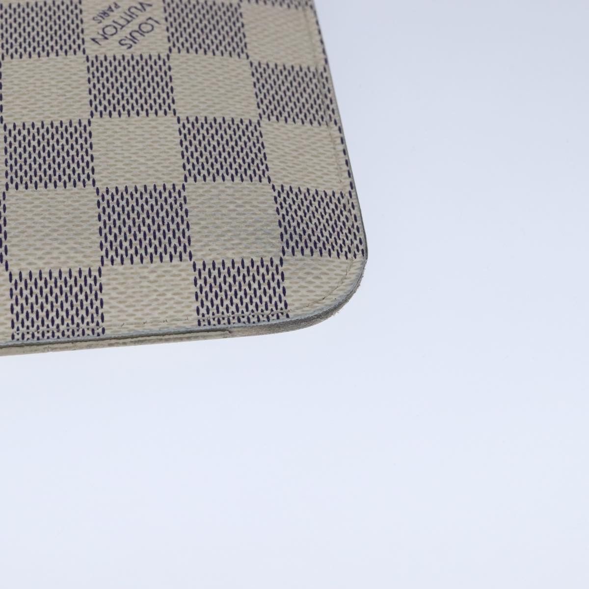 Louis Vuitton Neverfull Pouch White Canvas Clutch Bag (Pre-Owned) Size ONE SIZE - 8 Thumbnail