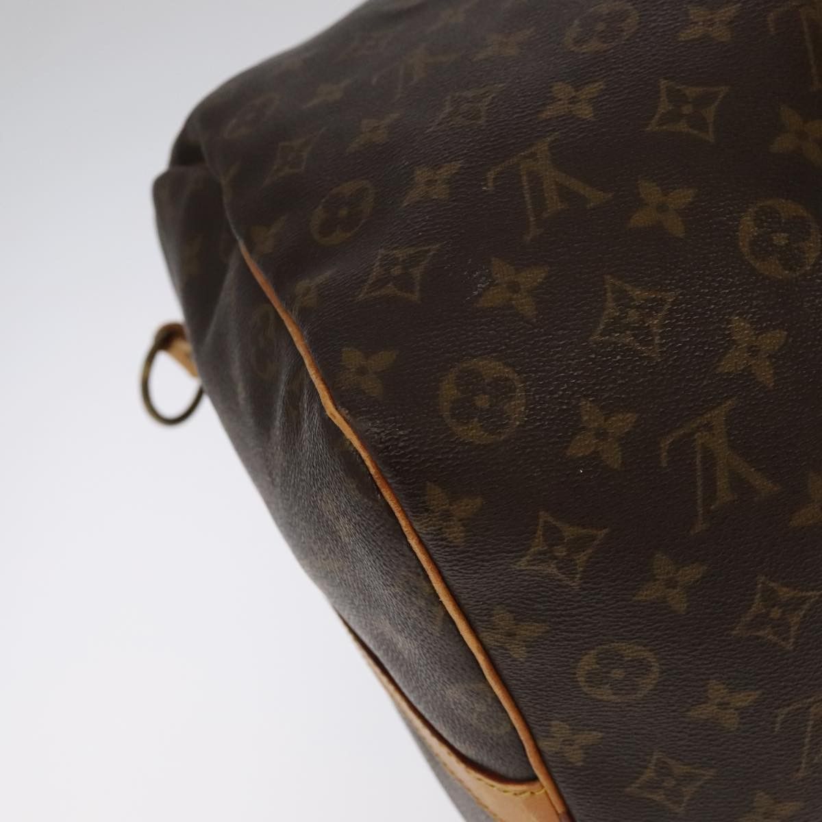 Louis Vuitton Keepall Bandoulière 60 Brown Canvas Travel Bag (Pre-Owned) Size ONE SIZE - 10 Thumbnail