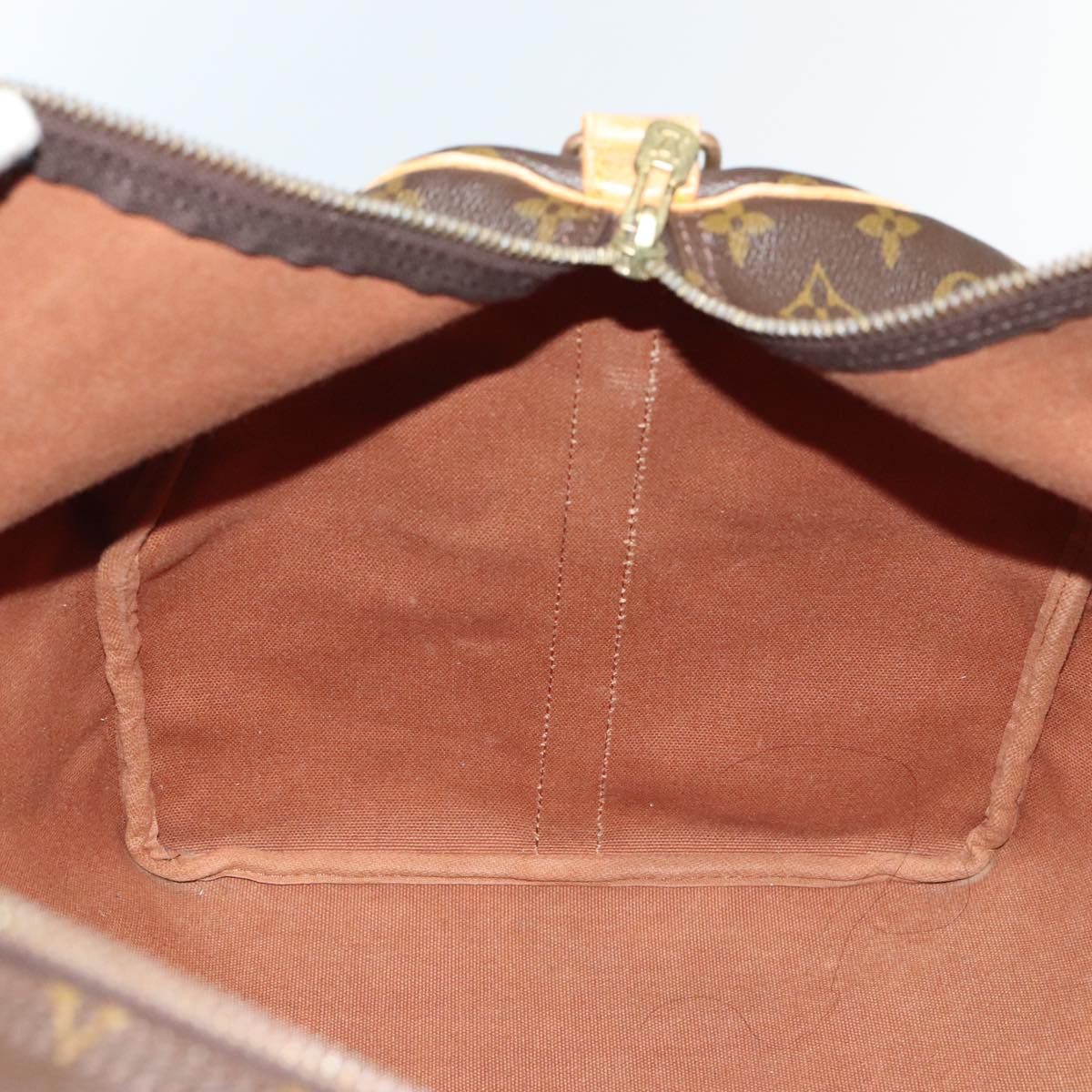 Louis Vuitton Keepall Bandoulière 60 Brown Canvas Travel Bag (Pre-Owned) Size ONE SIZE - 12 Thumbnail
