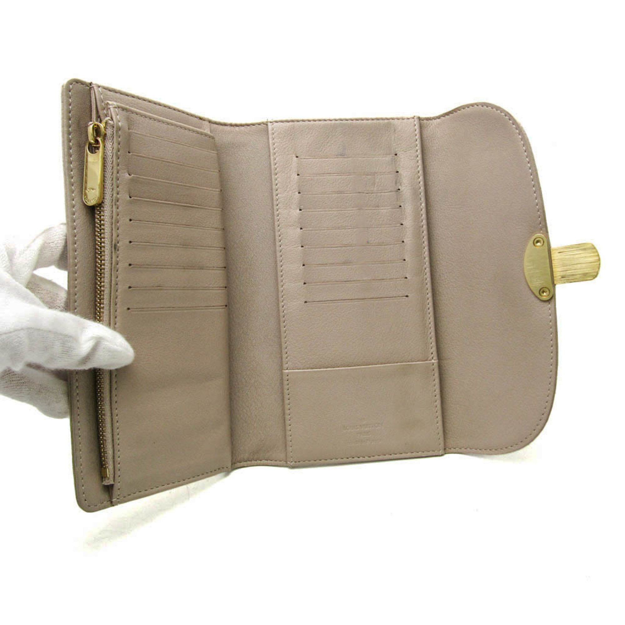 Louis Vuitton Amelia Brown Leather Wallet (Pre-Owned) Size ONE SIZE - 14 Thumbnail