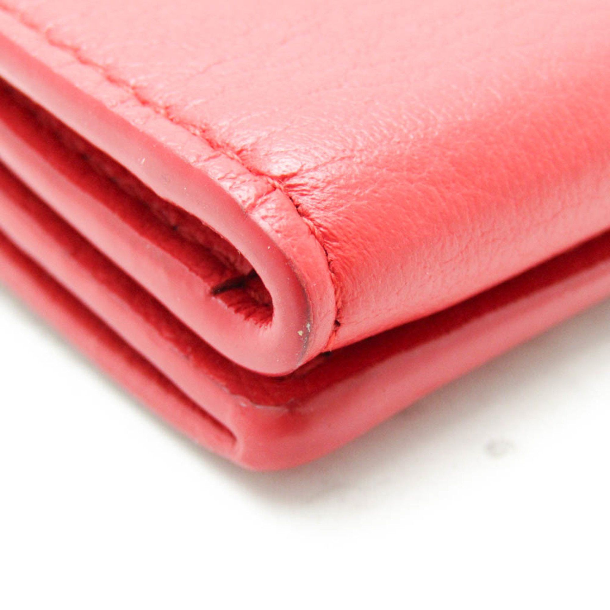 Balenciaga Red Leather Wallet (Pre-Owned) Size ONE SIZE - 5 Thumbnail