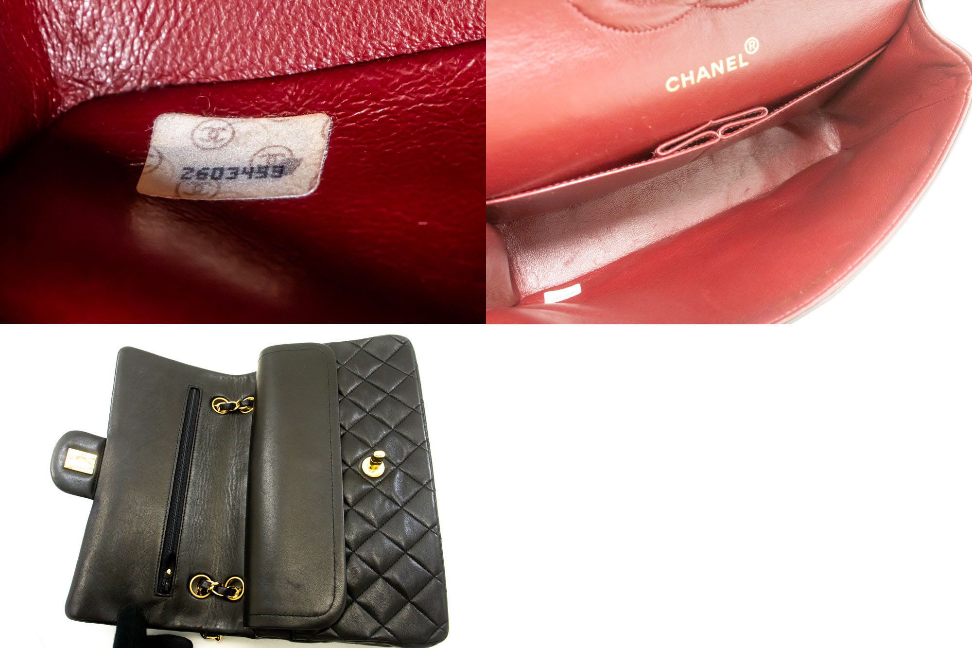 Chanel Black Leather Shoulder Bag (Pre-Owned) Size ONE SIZE - 9 Thumbnail