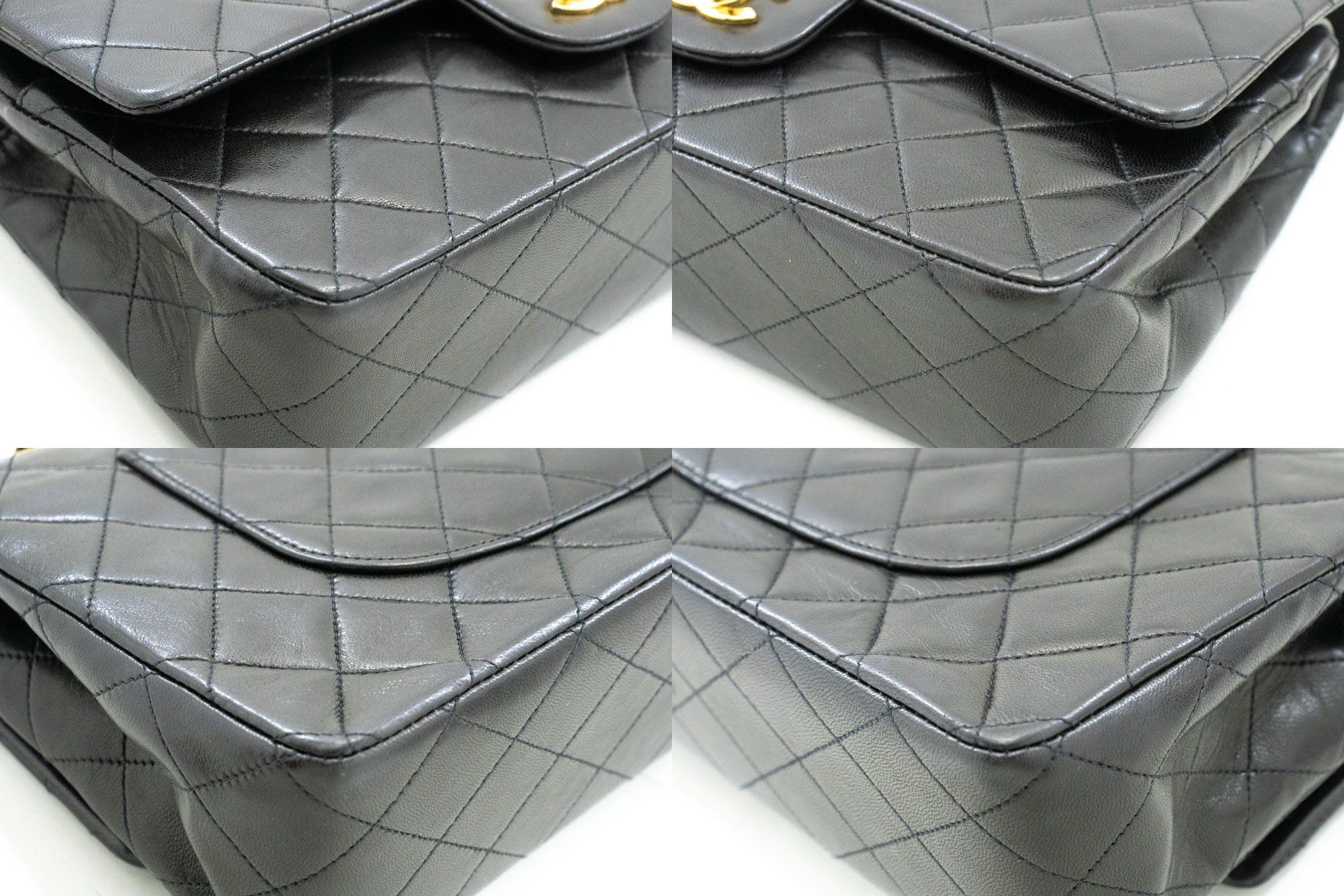 Chanel Black Leather Shoulder Bag (Pre-Owned) Size ONE SIZE - 5 Thumbnail